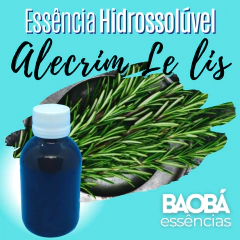 Essência Premium Alecrim Le Lis - HIDROSSOLÚVEL
