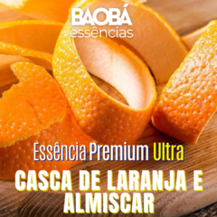 Essência Premium CASCAS DE LARANJA E ALMÍSCAR - LIPOSSOLÚVEL - MIP