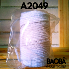 ROLO PAVIO A2049 (sem parafina) - 100% ALGODÃO