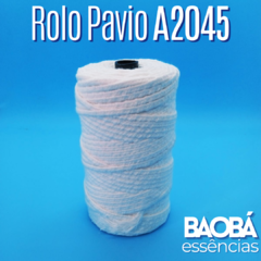 ROLO PAVIO A2045 (sem parafina) - 100% ALGODÃO