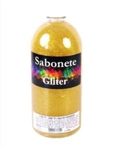Base Para Sabonete Líquido Com Glitter Dourado / Prata 1litro - comprar online