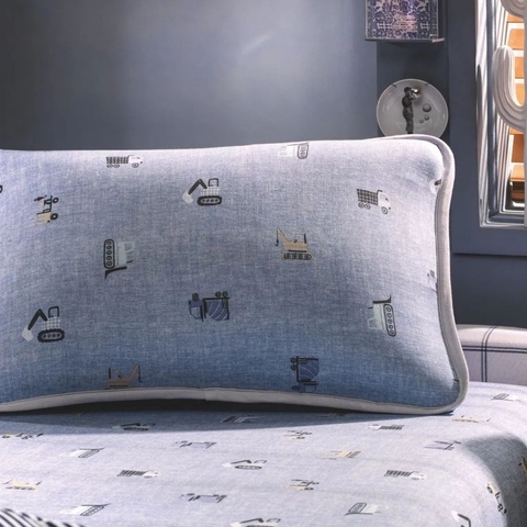Jogo de Cama Solteiro Mini Obra 02 Peças Malha Altenburg