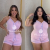 Americano alça rosa bebê