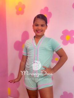 Americano infantil verde