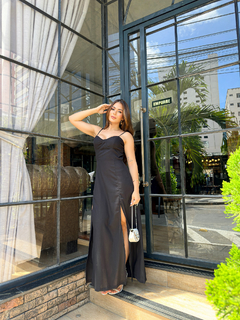 Dress longo - Preto na internet