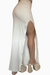 Saia Sara (longa com fenda) - Off White - comprar online