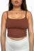 Kit Regata Nina (marrom) + Short Saia (off white) - comprar online