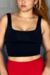Cropped Básico - Preto