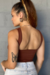 Cropped Básico - Marrom - comprar online