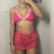 Top cortininha fixo - Rosa + rosa claro - comprar online