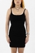 Vestido Bia - Preto texturizado