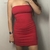 Vestido tubinho - Vermelho