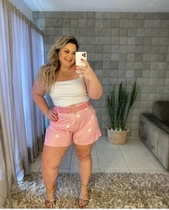 SHORT STAR ROSA GODÊ - comprar online