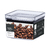 POTE HERMETICO QUADRADO LUMINI 480 ML PARAMOUNT