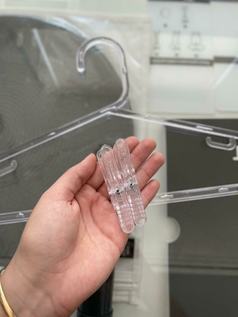PRESILHAS PARA CABIDE ACRÍLICO KIT COM 5 UNIDADES (A08 L01)