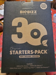 Biobizz Starters Pack ciclo completo Combo X5 Fertilizantes Orgánicos