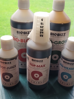 Biobizz Starters Pack ciclo completo Combo X5 Fertilizantes Orgánicos - comprar online