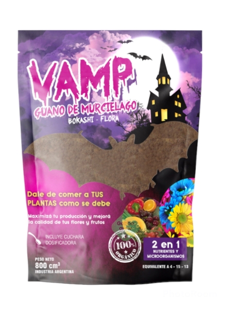 Guano De Murciélago Vamp Fertilizante Orgánico Floracion