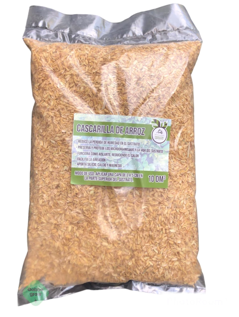 Cascarilla de arroz 10dm3