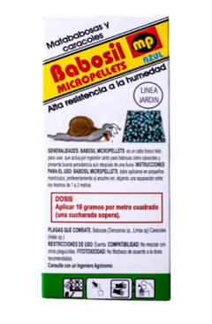 BABOSIL Mata Babosas Y Caracoles Pellets Azul 100g