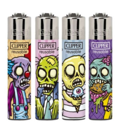 Clipper 4 Encendedores Coleccion Zoombie Time - comprar online