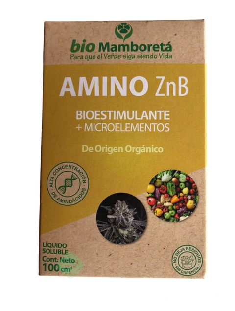 Amino ZnB 100cm3 Bioestimulante + Microelementos Organico