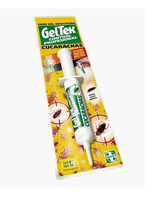 Geltek Mata Cucarachas Jeringa 12g Cebo Gel - comprar online