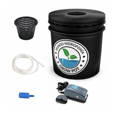 Grow pot balde 20 litros Sistema dwc para cultivo hidroponia