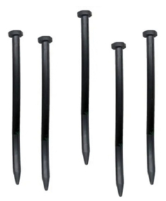 Tutor Plástico 60 Cm. Resistente X5 Unidades