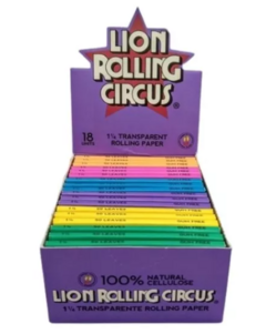Lion Rolling Circus Celulosa Caja x 18 Unidades