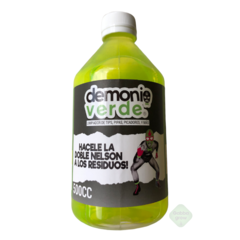 Limpiador de Pipas Tips Bongs Demonio Verde 500cc Picadores