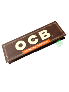 OCB Virgin Brown Marron CAJA x25 Premium Sedas - comprar online