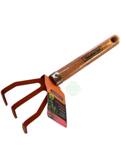 Rastrillo De Mano Mango Madera Jardin Tramontina