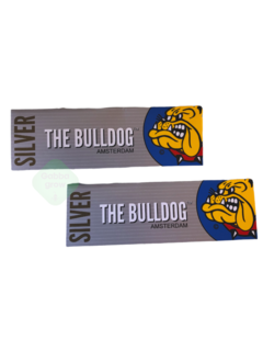 The Bulldog Amsterdam Papel Silver 70mm Sedas X2 Unidades