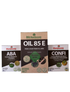 Combo Mamboretá Confi Aba Oil 85e Insecticida