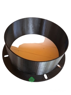 Adaptador tobera 6 pulgadas conexion ducto Cultivo