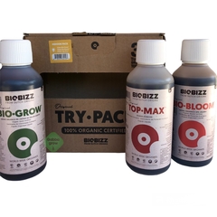 Kit Biobizz Try Pack Indoor Fertilizante Bio Grow Bio Bloom Top Max 250ml - comprar online