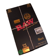Raw Black Caja Completa Sedas 24 Unidades