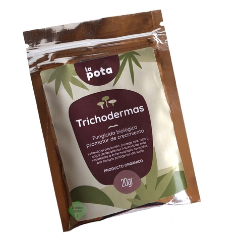 La Pota Trichoderma En Polvo Enraizante Tricodermas 20g.