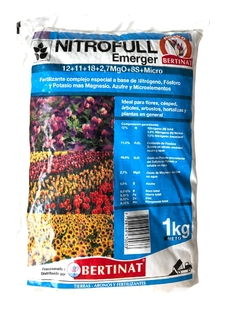 Fertilizante Nitrofull Nitrofoska Micronutrientes BERTINAT 1 Kg