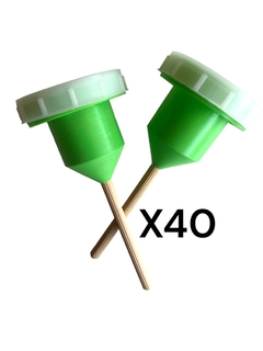 Porta Cebo Verde X40 Mirex Hortal Hormigas