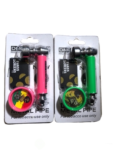 Pipa D&k plastico y metal - tienda online
