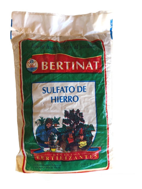 Sulfato de hierro Bertinat fertilizante