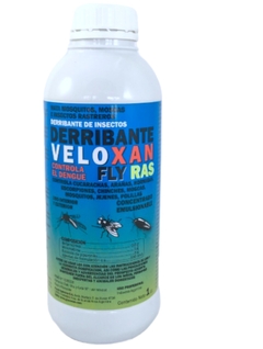 Veloxan Derribante Moscas Mosquitos Cucarachas FLYRAS 1L
