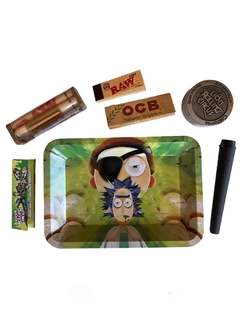Combo Raw Lion Rolling Bandeja Rick And Morty