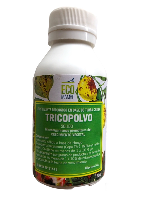 Tricopolvo ECO MAMBO Tricodermas fertilizante en Polvo 50gr