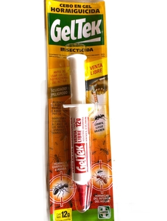 Veneno Insecticida Mata Hormigas Jeringa Geltek 12g Cebo Gel