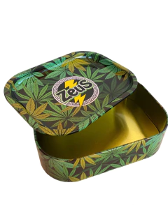 Lata Bandeja ZEUS con tapa metal - comprar online