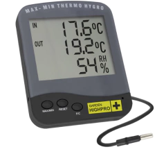 Medidor De Temperatura y Humedad TermoHigrometro Premium Sonda