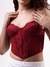 Corset Layla Vermelho - Paramour Lingeries